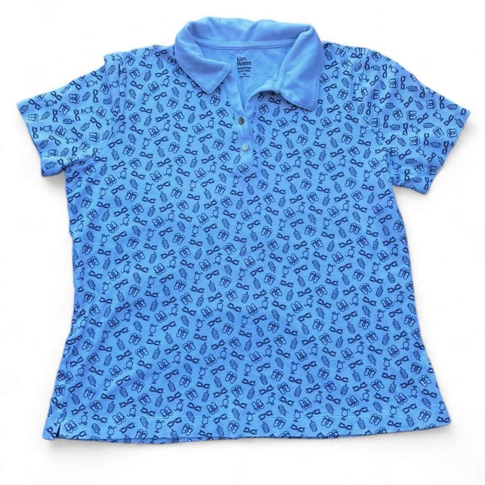 Kim Rogers Soft White 100% Cotton Shirt